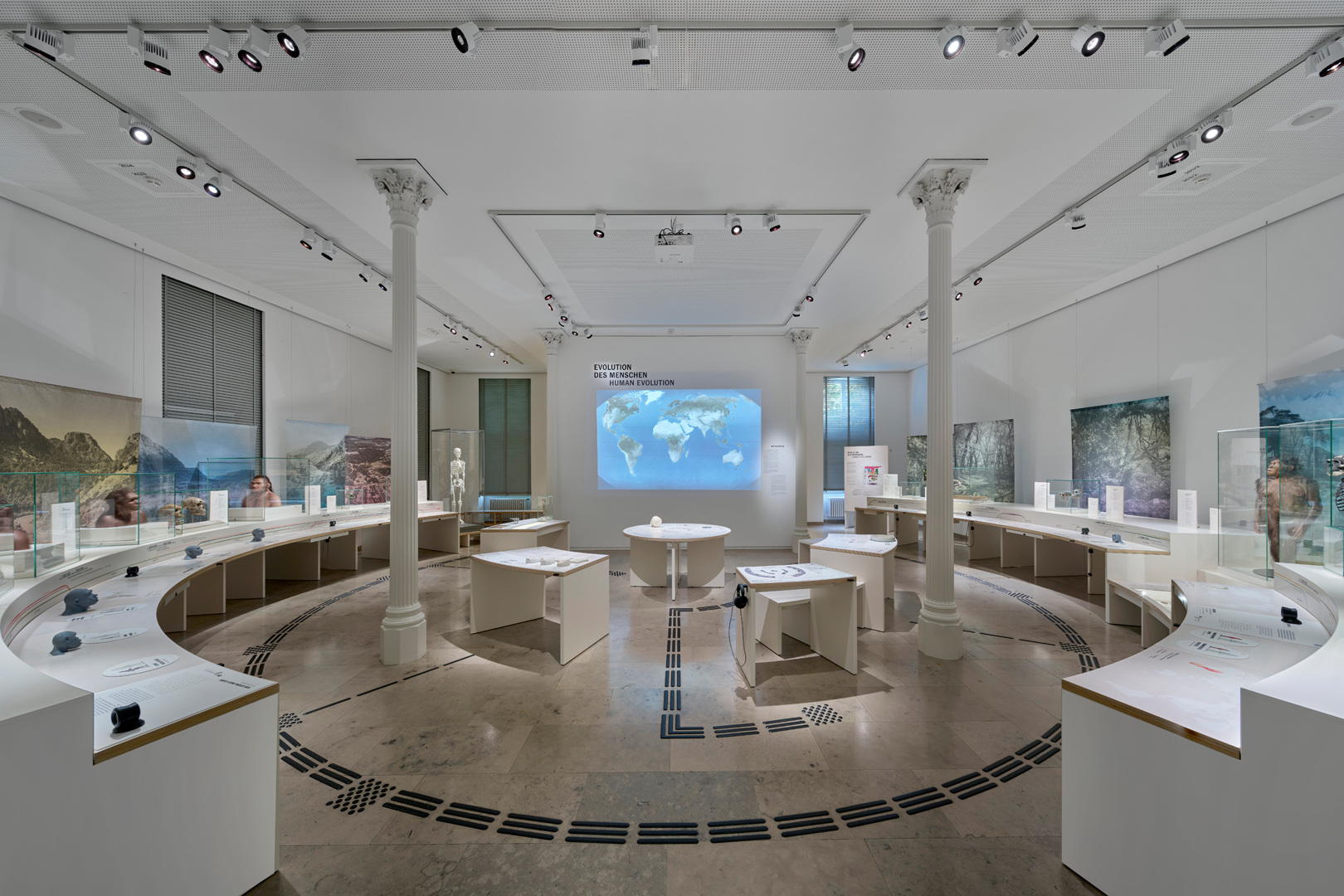 Ausstellung Evolution des Menschen im Staatlichen Museum für Naturkunde Karlsruhe