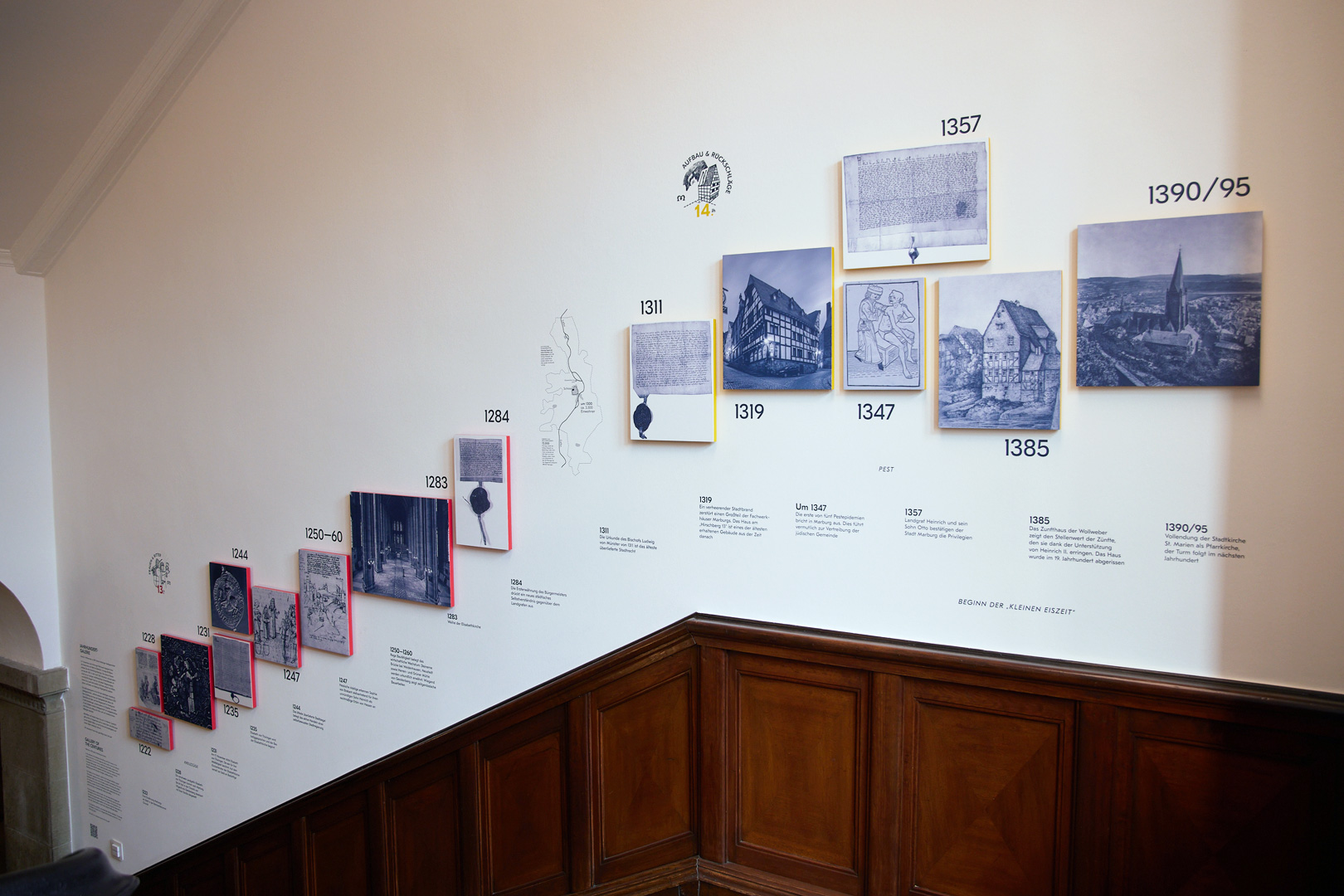 Marburg Rathaus und Jahrhundertgalerie