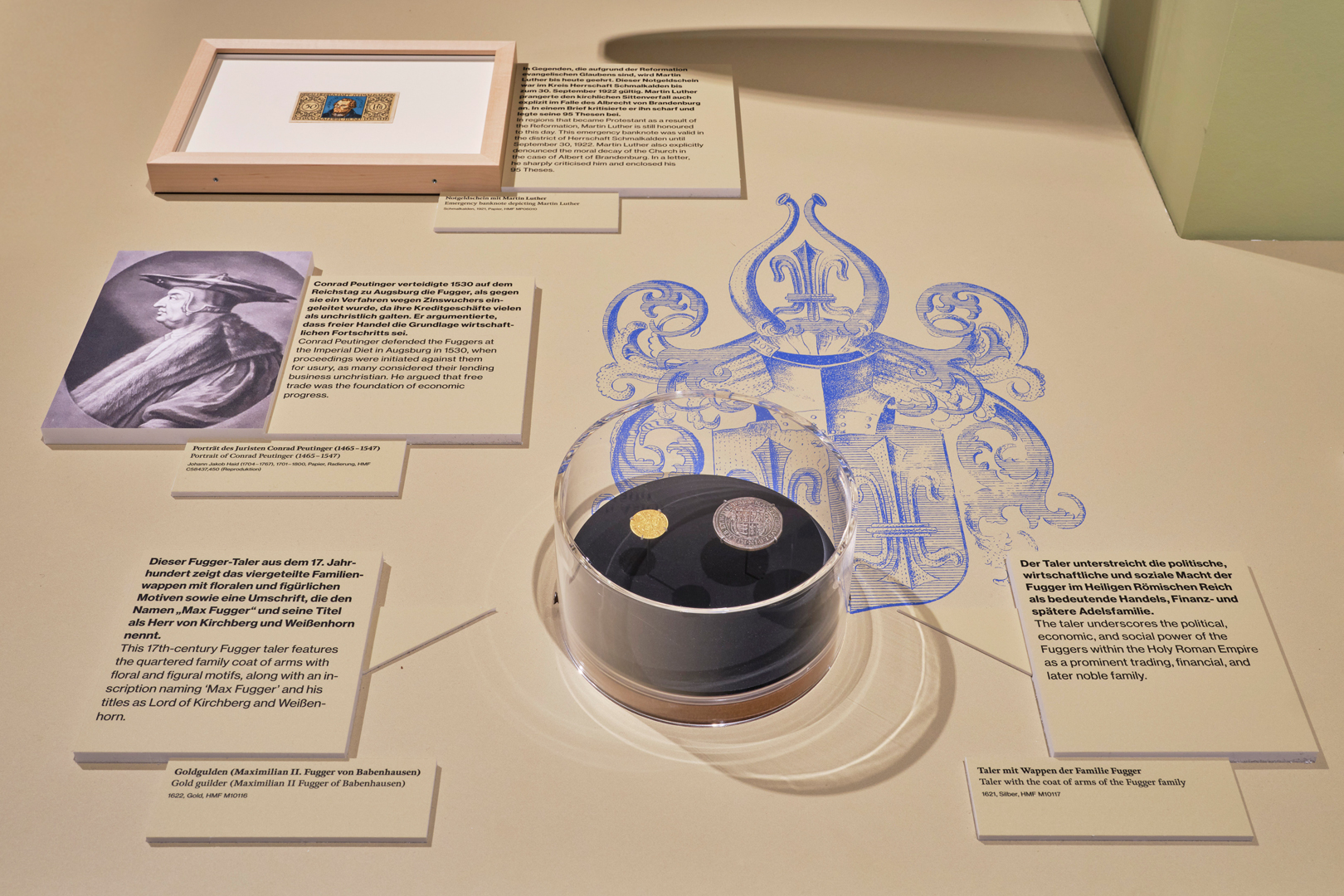 Ausstellung Die Welt im Geld im Historischen Museum Frankfurt