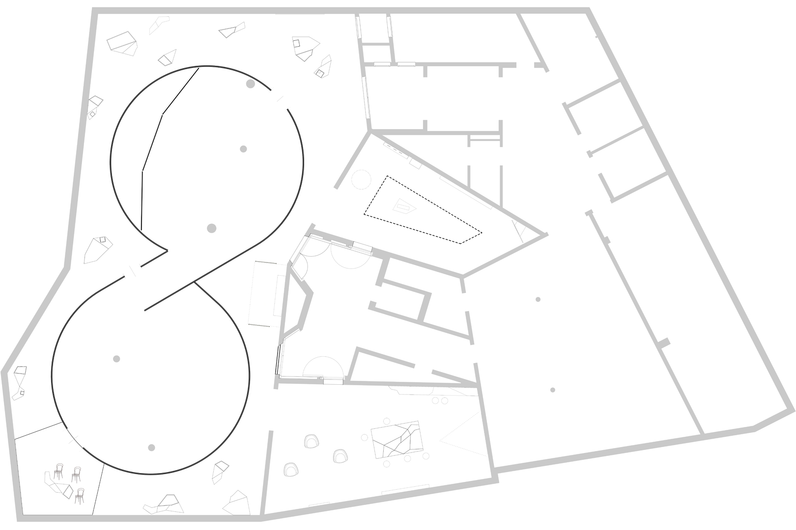 'Grundriss der Ausstellung